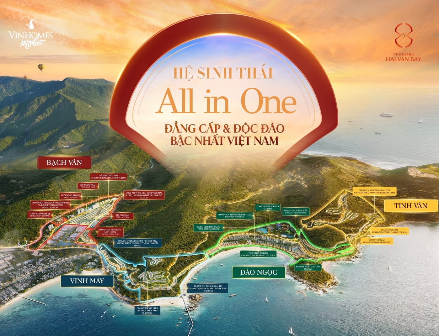 Hệ sinh thái tiện ích vinhomes hải vân bay