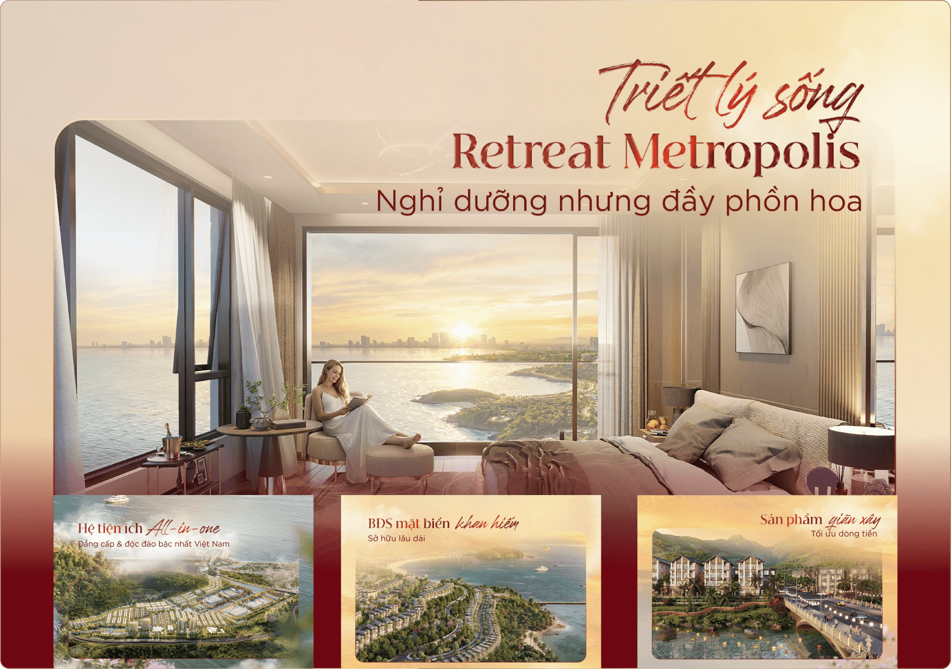 vinhomes hải vân bay triết lý sống