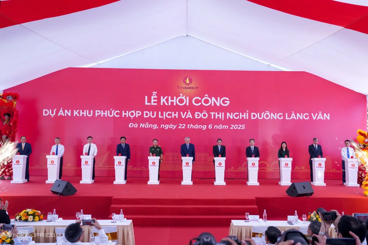 lễ khởi công đô thị nghỉ dưỡng làng vân